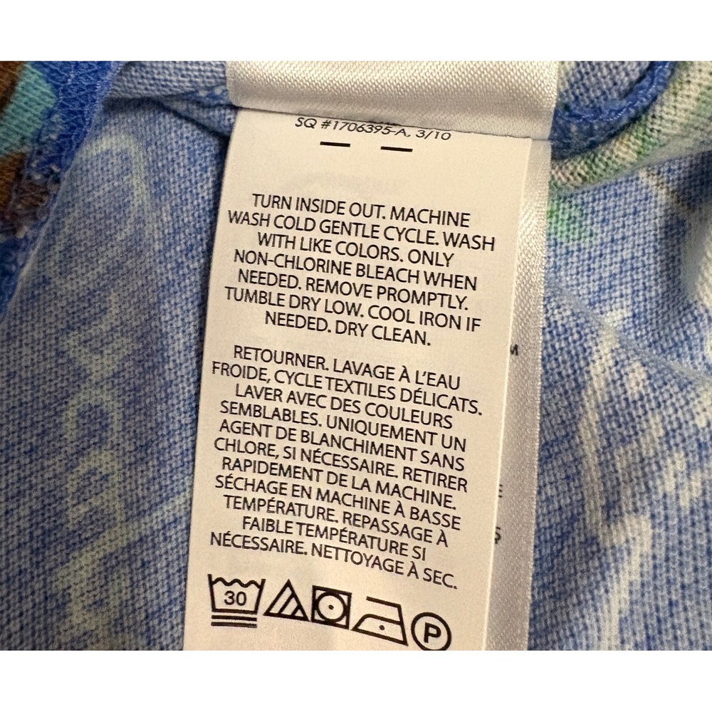 Polo Ralph Lauren Polo Shirt Mens XLT Blue Polo Bear Beachside Preppy Bliss - Picture 7 of 16